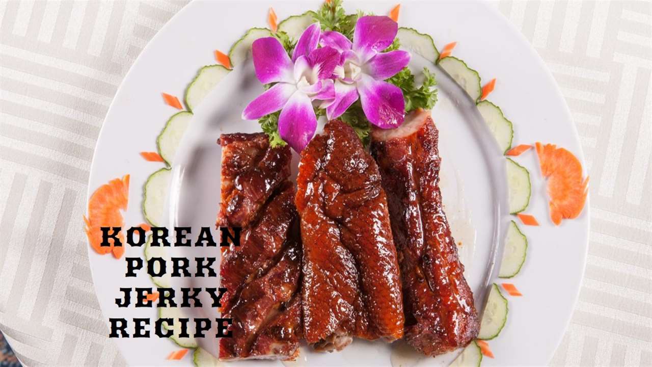 Korean Pork Jerky Recipe